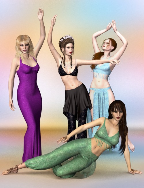 download belly dance bvh files for poser